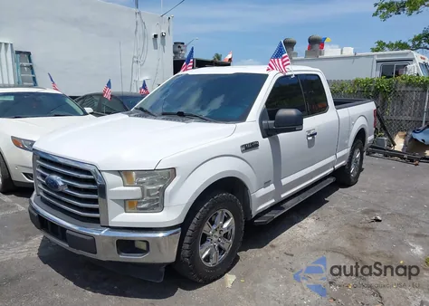2017 Ford F150 Super Cab z USA, uszkodzony, nr VIN 1FTEX1CP7HKC79608